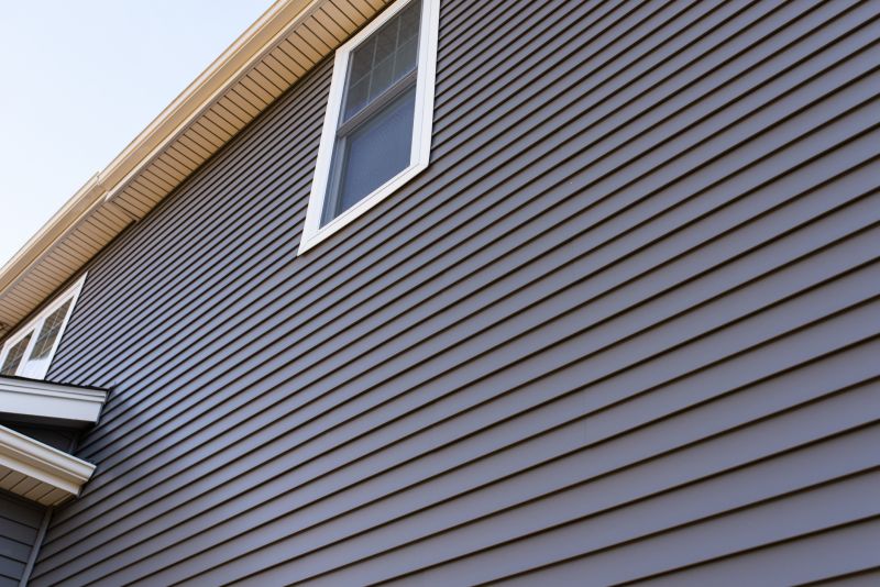 Vinyl Siding on a Commercial Building